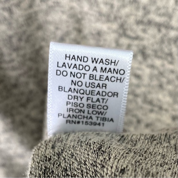 Misia Sweater Cowl Neck Heathered Khaki Long Sleeve - Picture 5 of 5